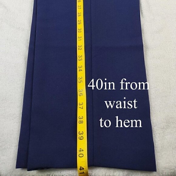 Kim Roger's Women's Blue Elastic Waist Pull On Pants Size 16 - Picture 6 of 10